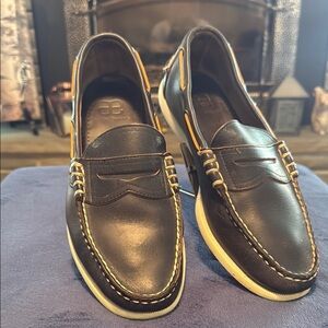 Men's Navy Loafers